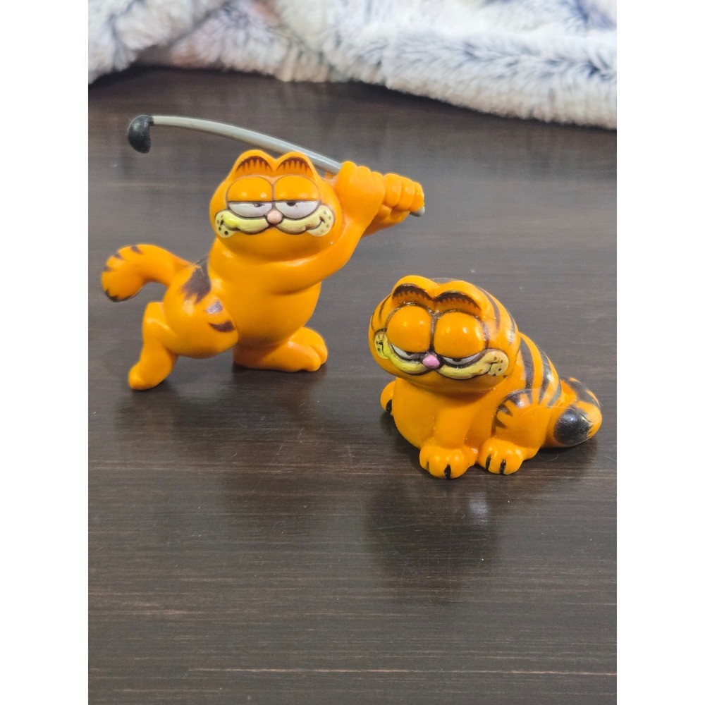 Vintage Garfield PVC Figures Lot United‎ Feature Syndicate 1978 1981